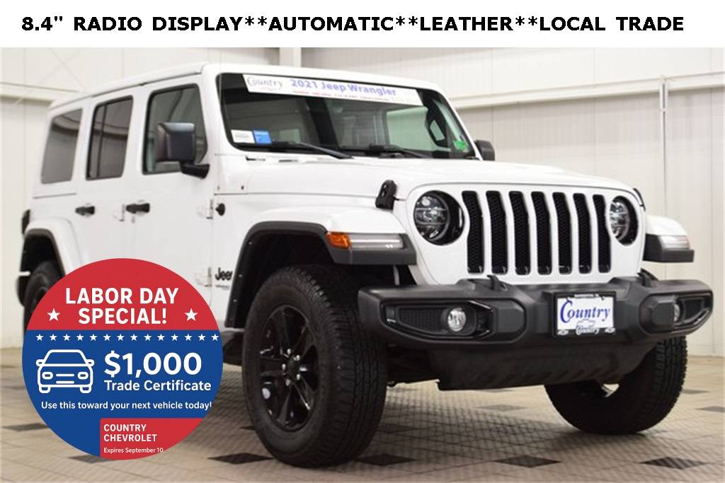 2021 Jeep Wrangler Sahara Altitude — SUV — 68,341 mi — Warrenton, VA