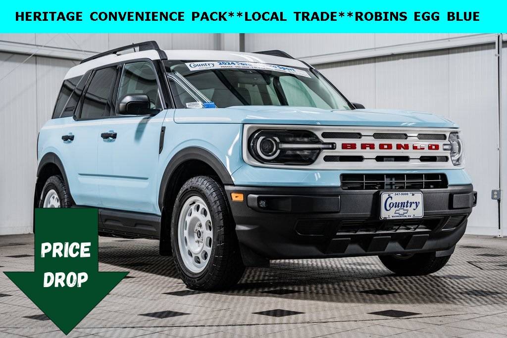 2024 Ford Bronco Sport Heritage — SUV — 25,703 mi — Warrenton, VA