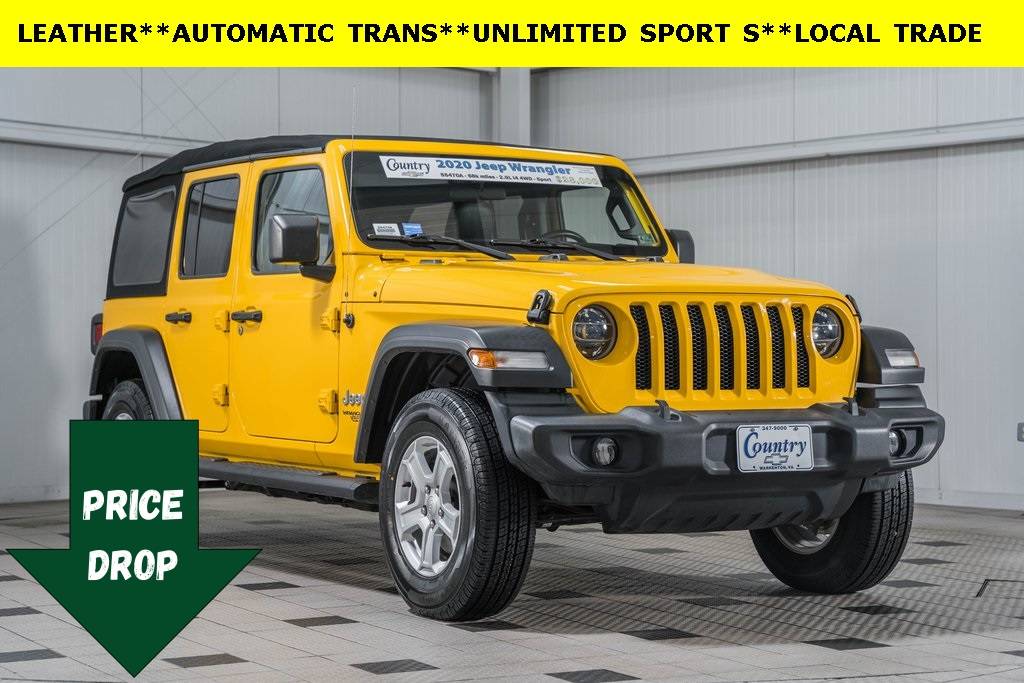 2020 Jeep Wrangler Sport S — SUV — 68,081 mi — Warrenton, VA