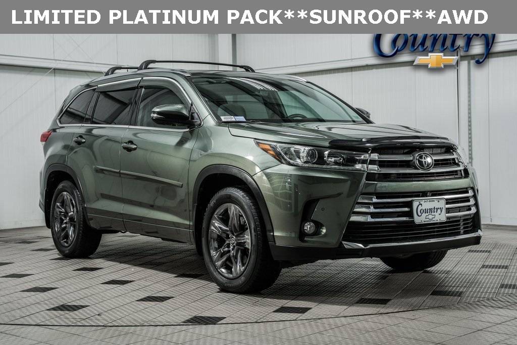 2018 Toyota Highlander Limited Platinum — SUV — 91,992 mi — Warrenton, VA