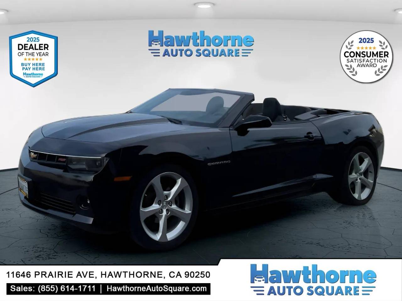 2015 Chevrolet Camaro 2LT — Convertible — 72,325 mi — Hawthorne, CA