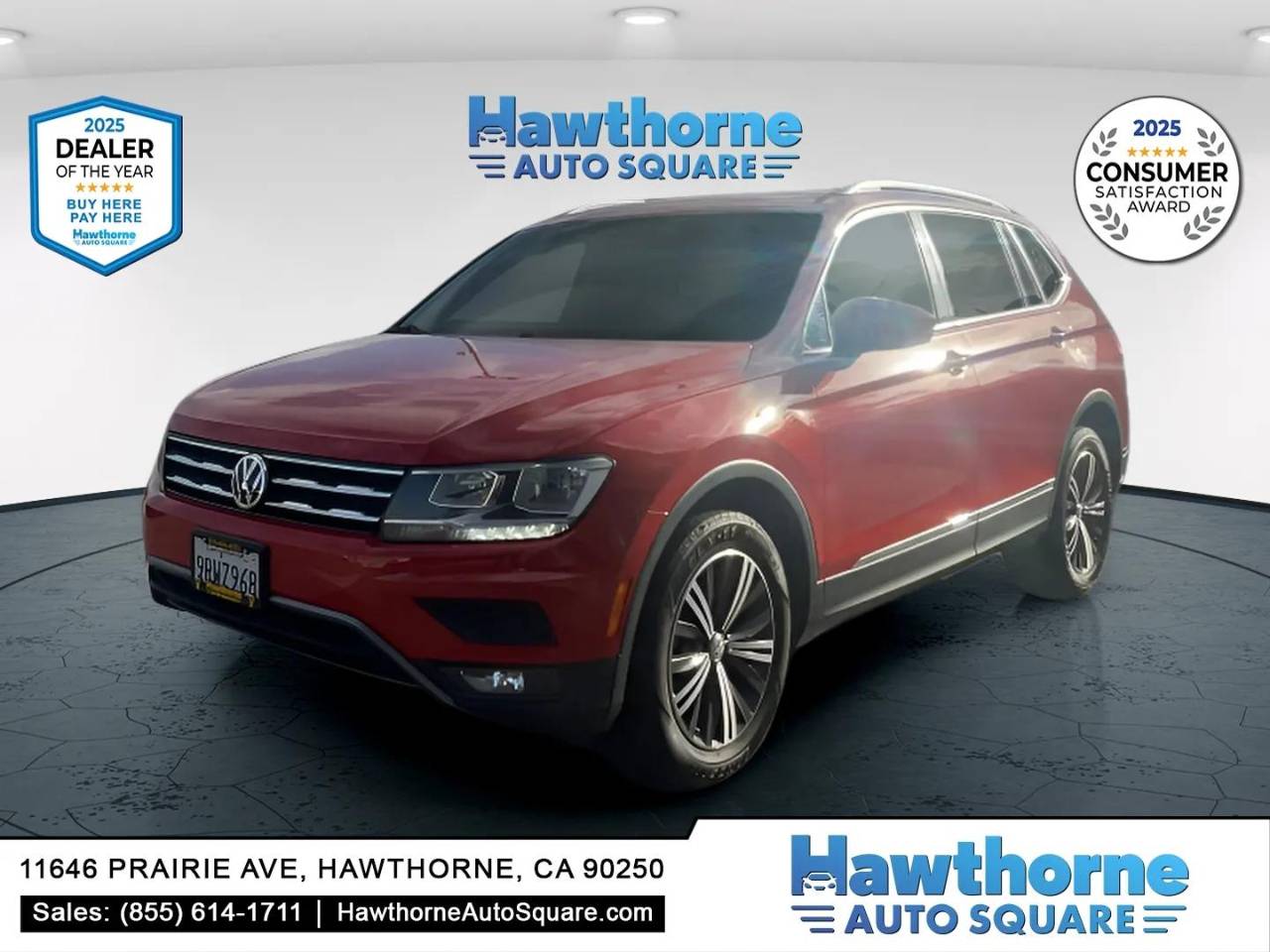 2018 Volkswagen Tiguan SEL — SUV — 117,563 mi — Hawthorne, CA