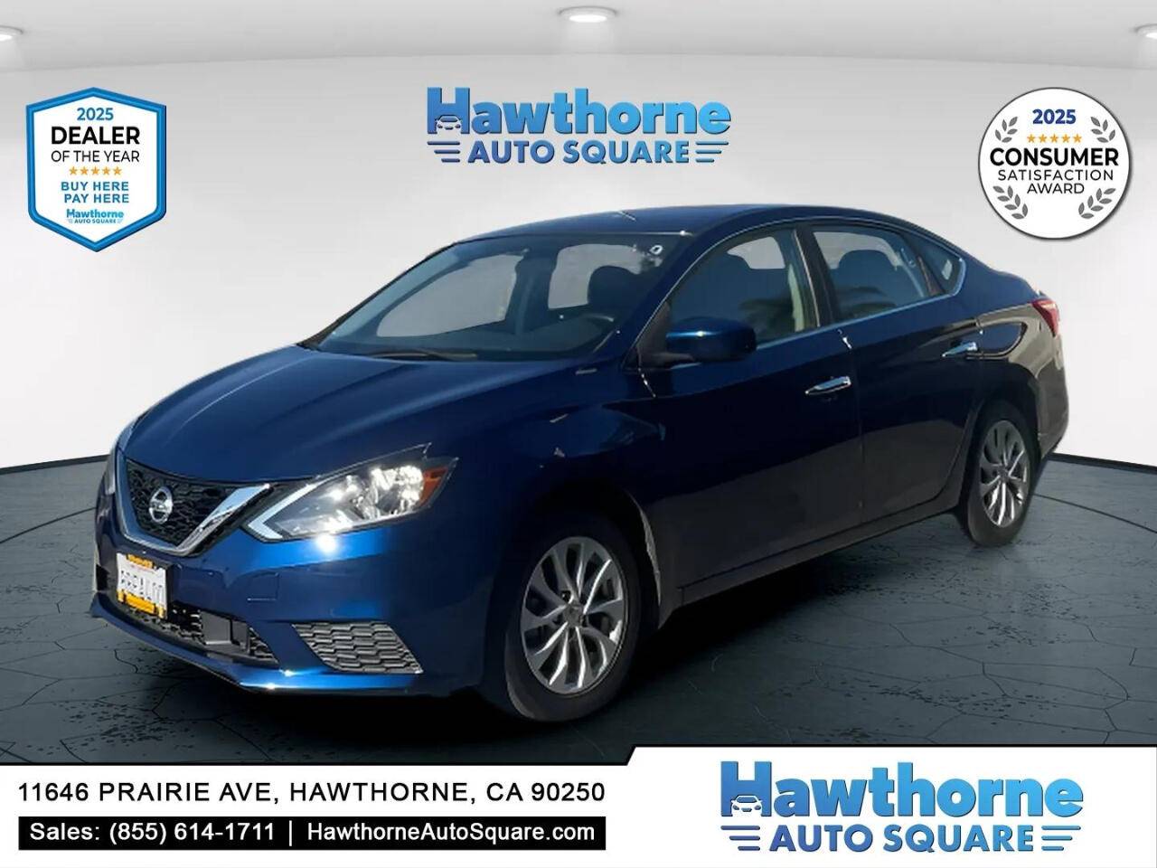 2019 Nissan Sentra SV — Sedan — 48,604 mi — Hawthorne, CA