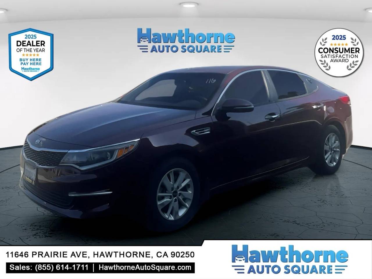 2016 Kia Optima LX — Sedan — 106,335 mi — Hawthorne, CA