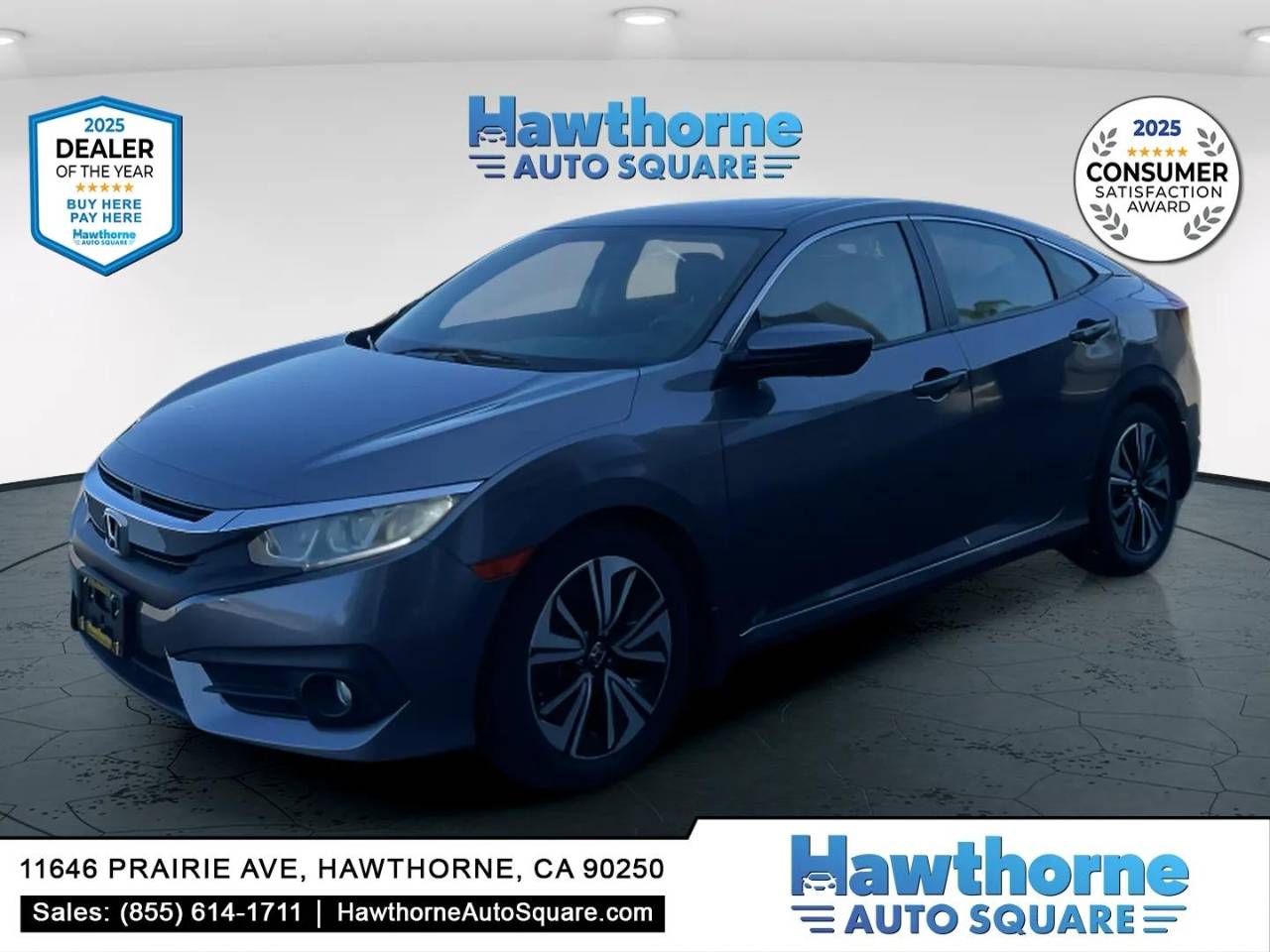 2017 Honda Civic EX-T — Sedan — 75,276 mi — Hawthorne, CA