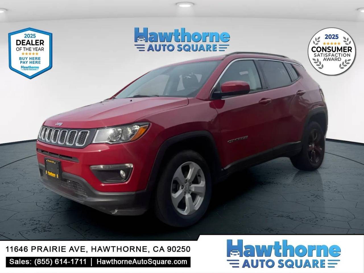 2021 Jeep Compass Latitude — SUV — 76,846 mi — Hawthorne, CA