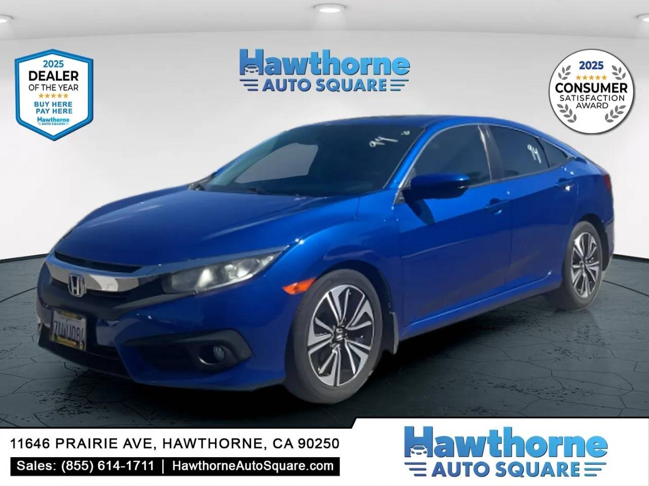 2016 Honda Civic EX-T — Sedan — 72,918 mi — Hawthorne, CA