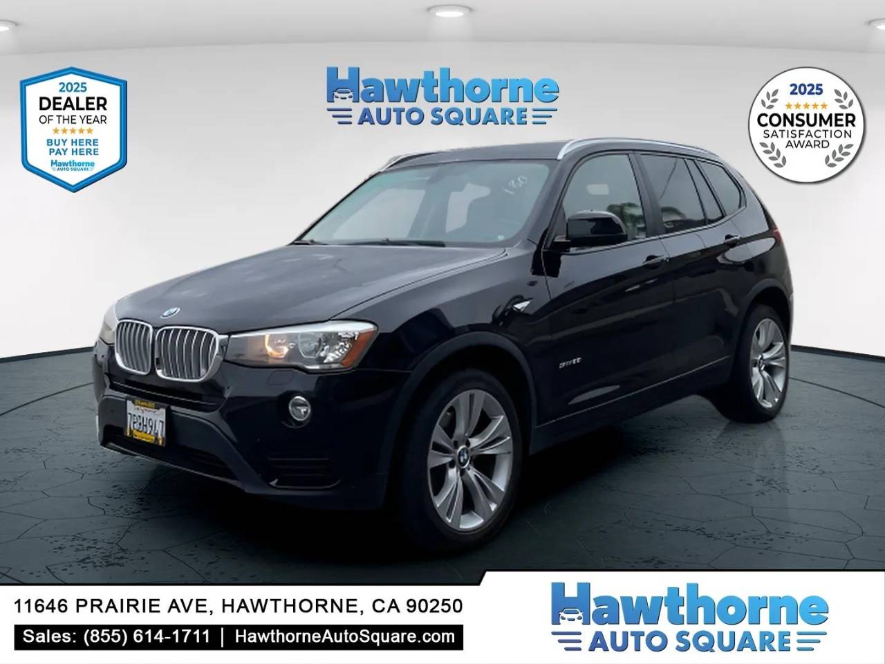 2016 BMW X3 28i — SUV — 100,686 mi — Hawthorne, CA