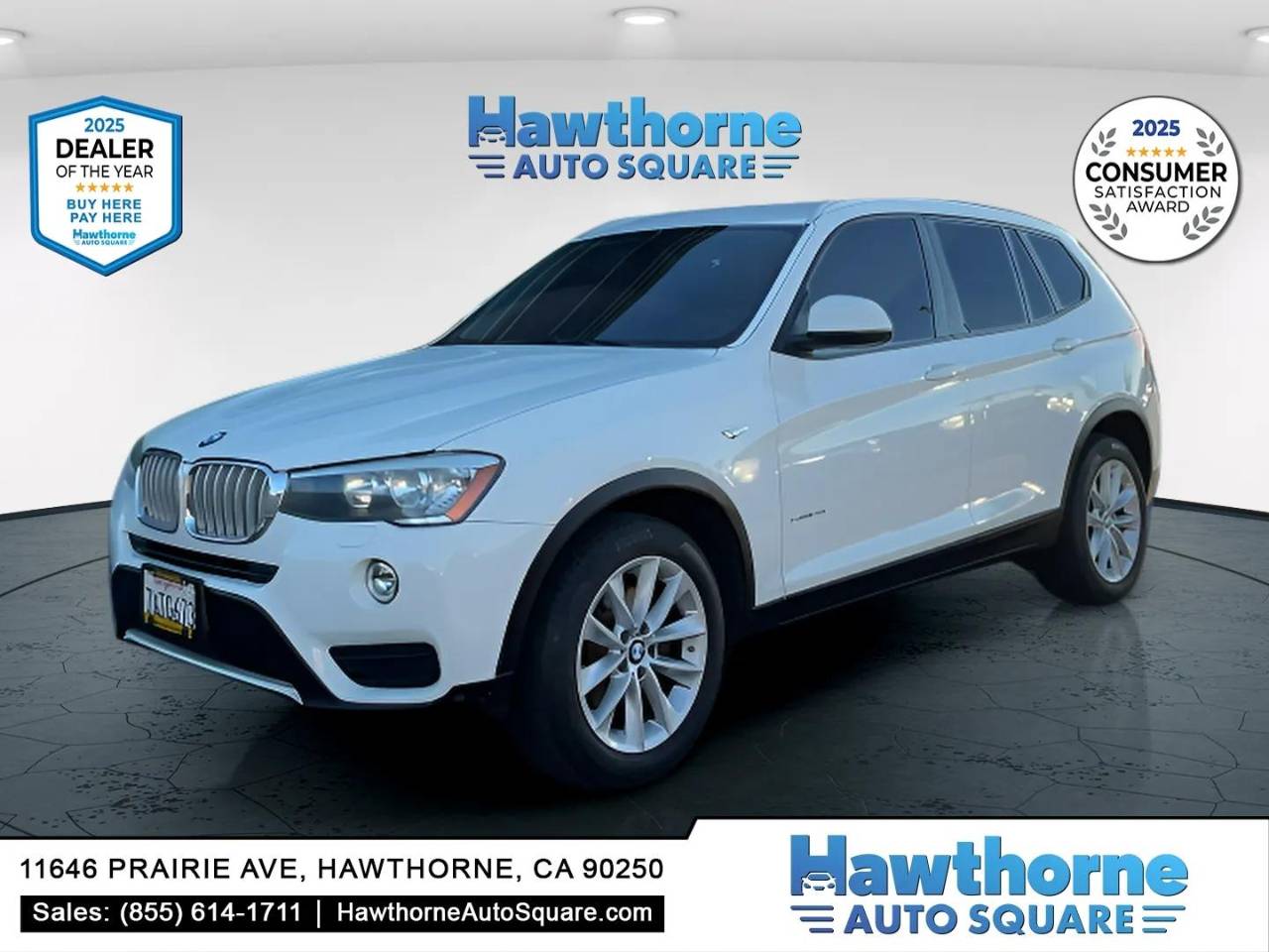 2017 BMW X3 28i — SUV — 125,544 mi — Hawthorne, CA