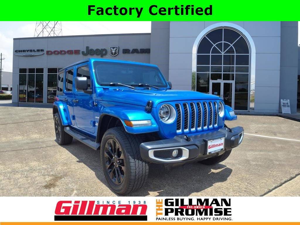 2021 Jeep Wrangler Sahara 4xe — SUV — 38,281 mi — Houston, TX