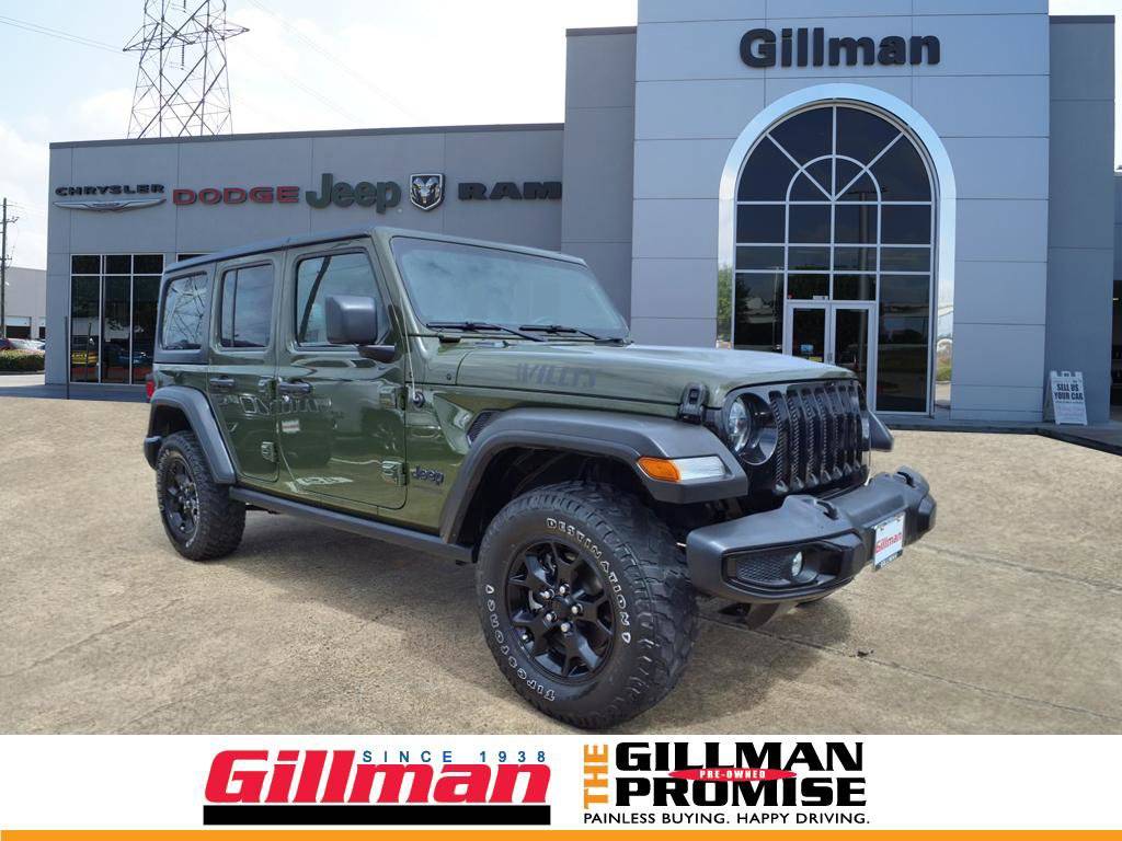 2022 Jeep Wrangler Willys — SUV — 44,324 mi — Houston, TX