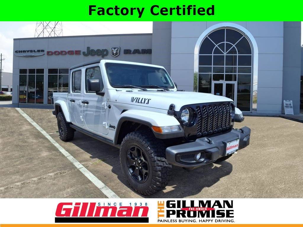2023 Jeep Gladiator Willys Sport — Pickup Truck — 7,085 mi — Houston, TX