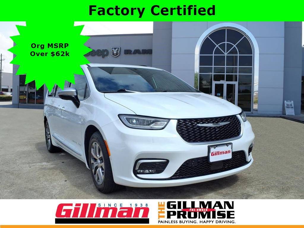 2025 Chrysler Pacifica Hybrid Pinnacle — Minivan — 506 mi — Houston, TX