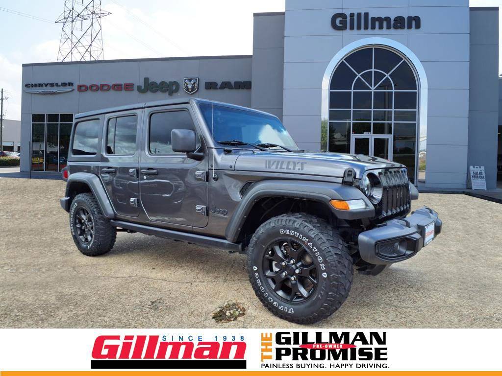 2022 Jeep Wrangler Willys — SUV — 19,618 mi — Houston, TX