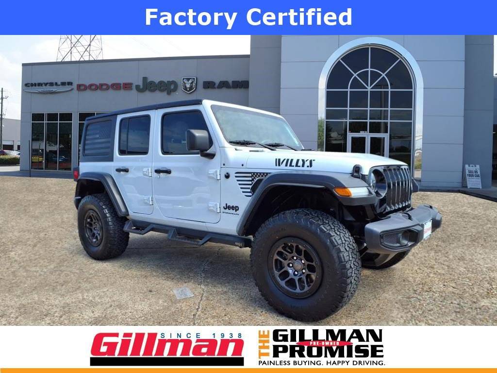 2023 Jeep Wrangler Willys — SUV — 27,954 mi — Houston, TX