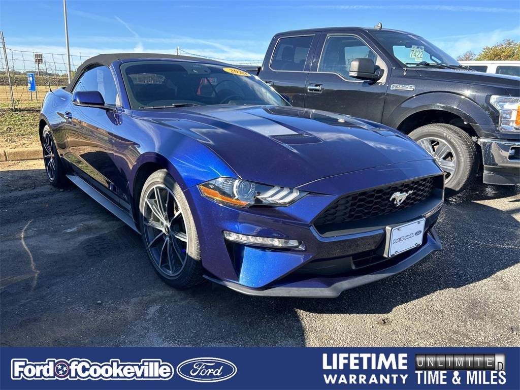 2020 Ford Mustang EcoBoost Premium — Convertible — 20,541 mi — Cookeville, TN