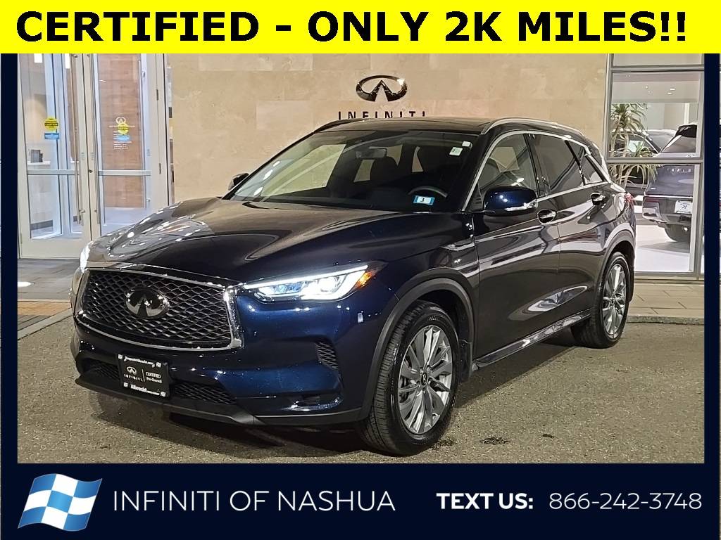 2025 INFINITI QX50 LUXE — SUV — 2,118 mi — Nashua, NH