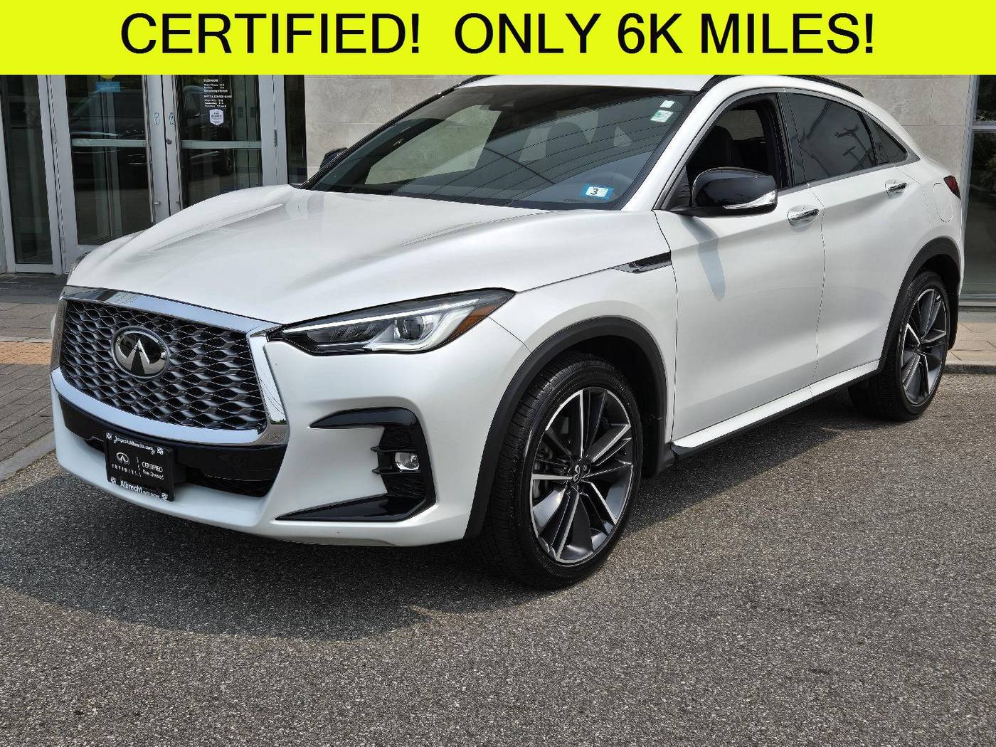 2025 INFINITI QX55 LUXE — SUV — 6,629 mi — Nashua, NH