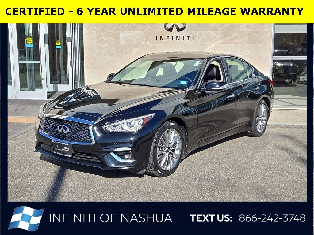 2022 INFINITI Q50 LUXE — Sedan — 18,147 mi — Nashua, NH