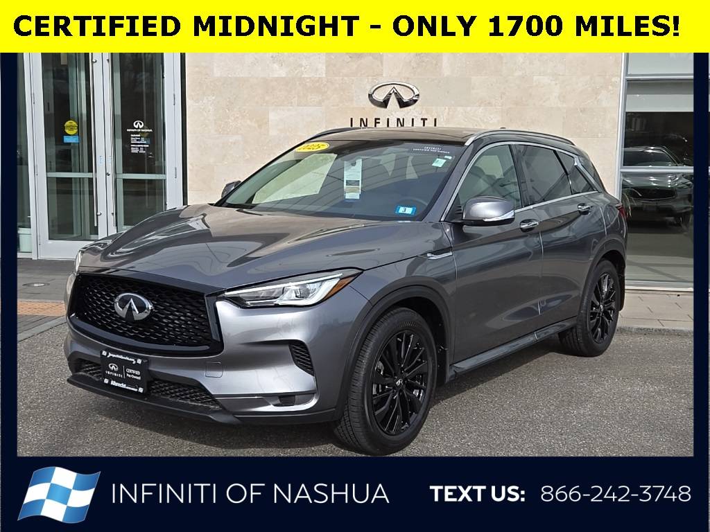 2025 INFINITI QX50 LUXE — SUV — 1,715 mi — Nashua, NH