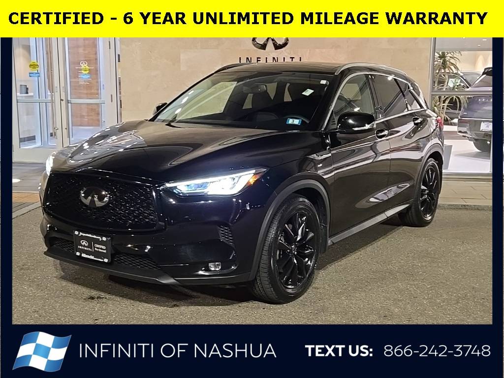 2021 INFINITI QX50 LUXE — SUV — 27,939 mi — Nashua, NH