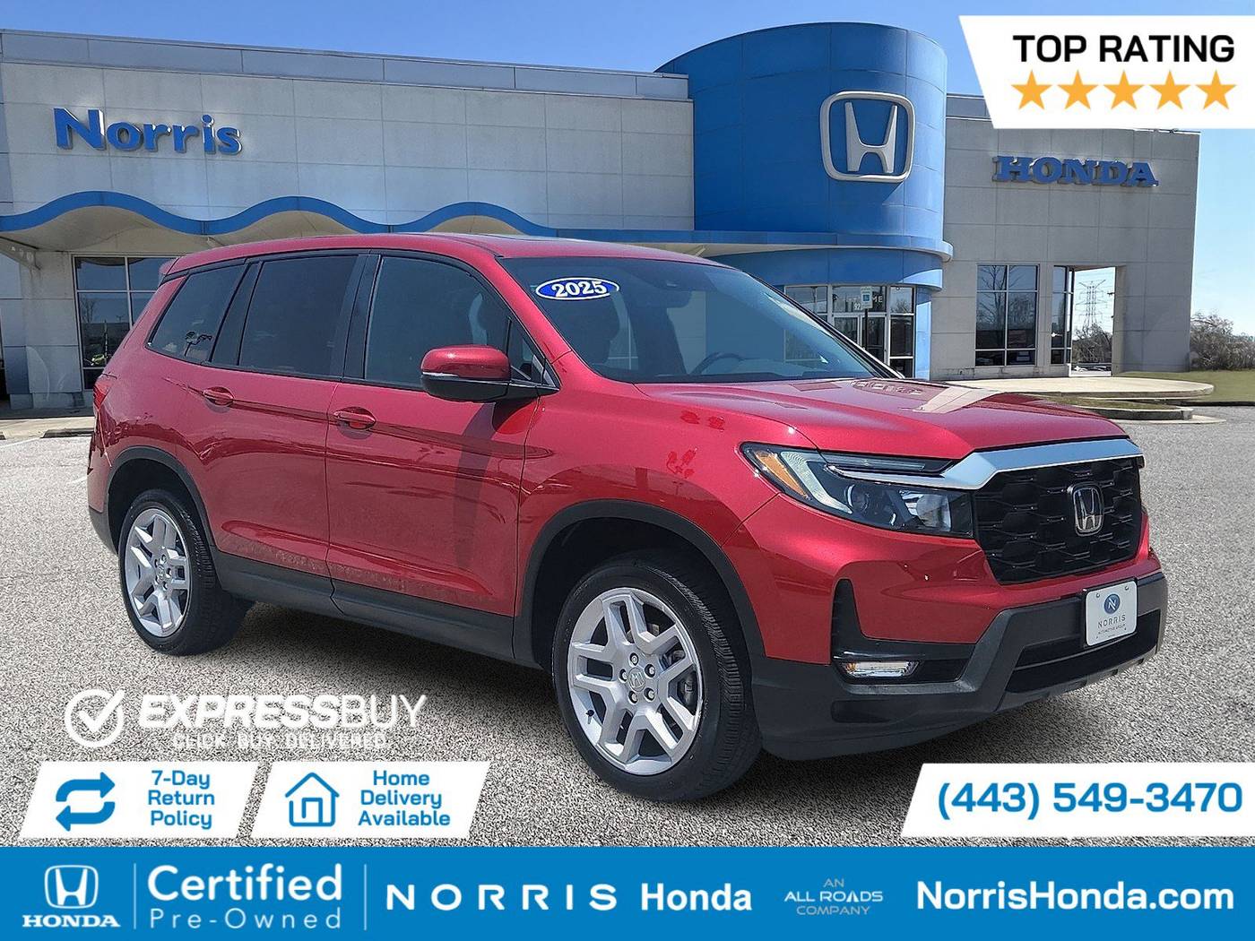 2025 Honda Passport EX-L — SUV — 4,286 mi — Dundalk, MD