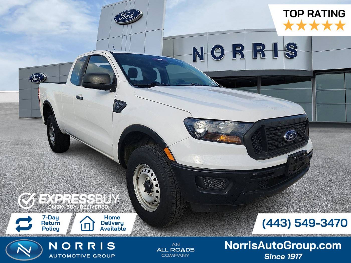 2019 Ford Ranger XL — Pickup Truck — 106,403 mi — Dundalk, MD