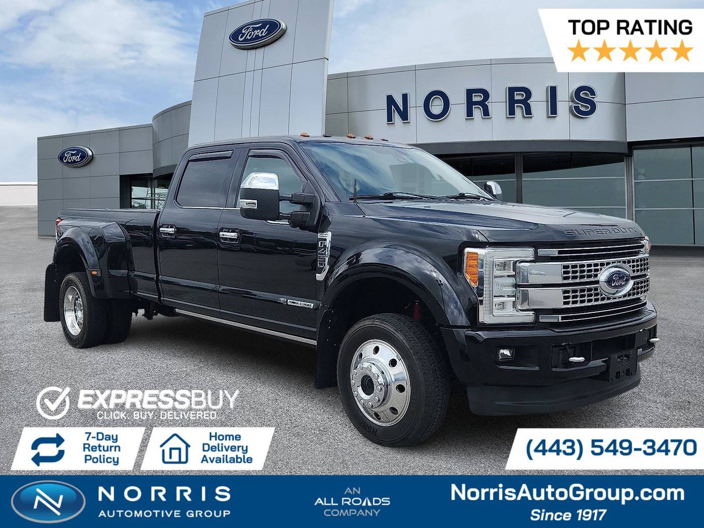 2017 Ford Super Duty F-450 Platinum — Pickup Truck — 56,469 mi — Dundalk, MD