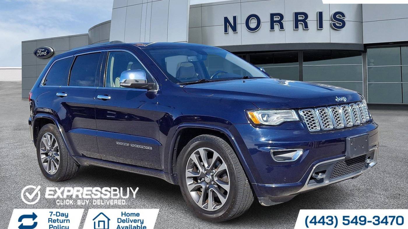 2018 Jeep Grand Cherokee Overland — SUV — 80,981 mi — Dundalk, MD