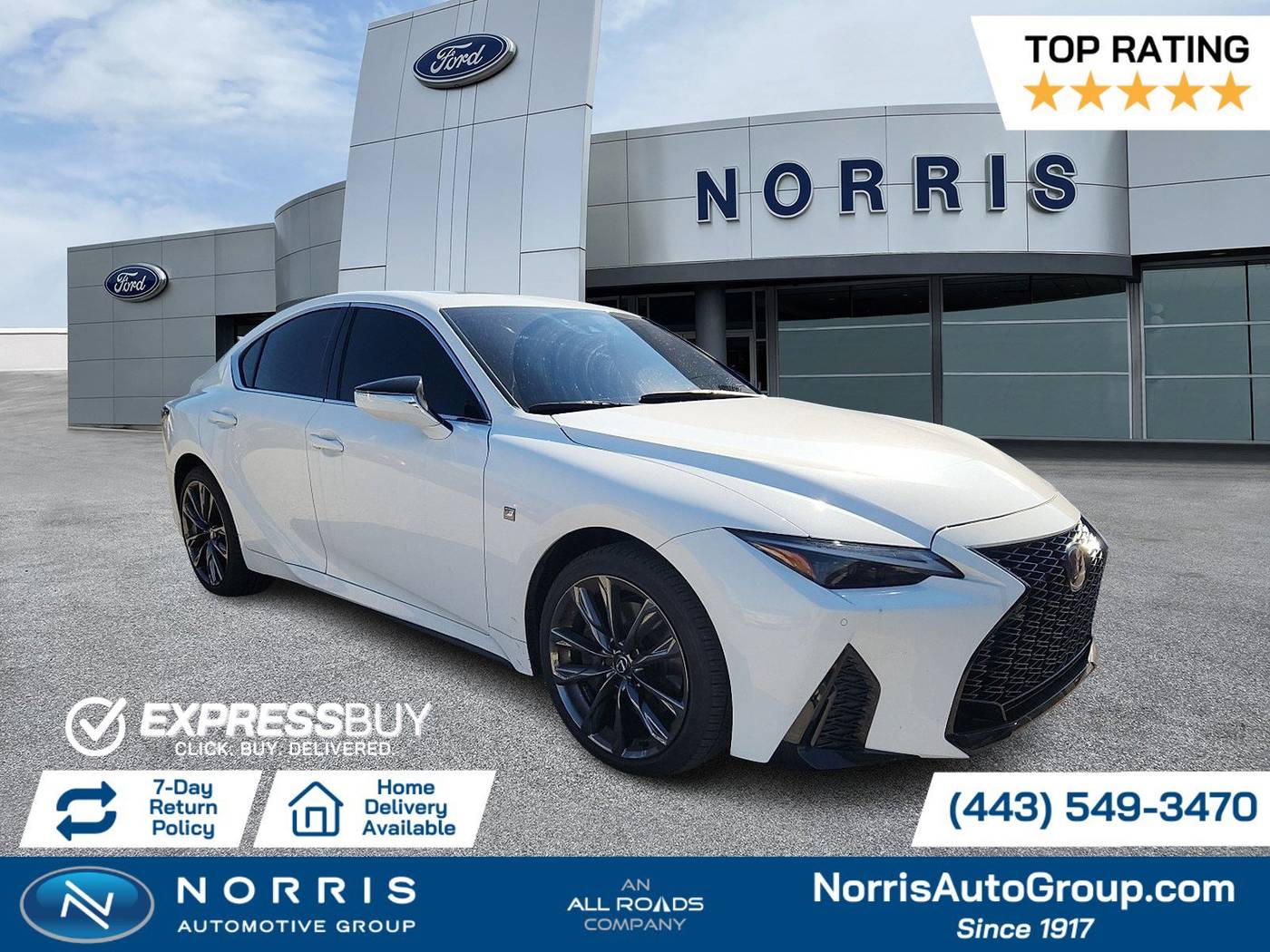 2024 Lexus IS IS 350 F SPORT — Sedan — 10,324 mi — Dundalk, MD