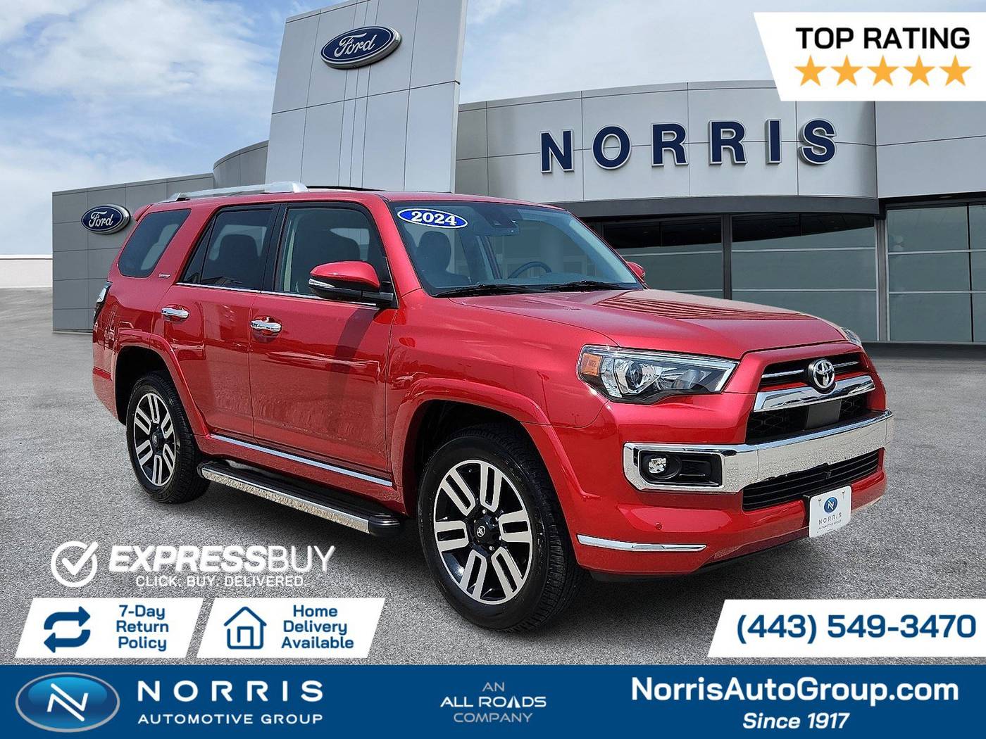 2024 Toyota 4Runner Limited — SUV — 18,973 mi — Dundalk, MD
