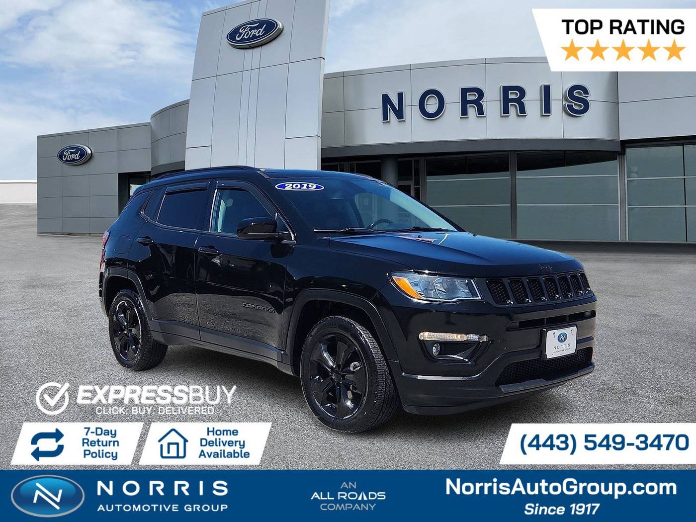 2019 Jeep Compass Altitude — SUV — 65,719 mi — Dundalk, MD