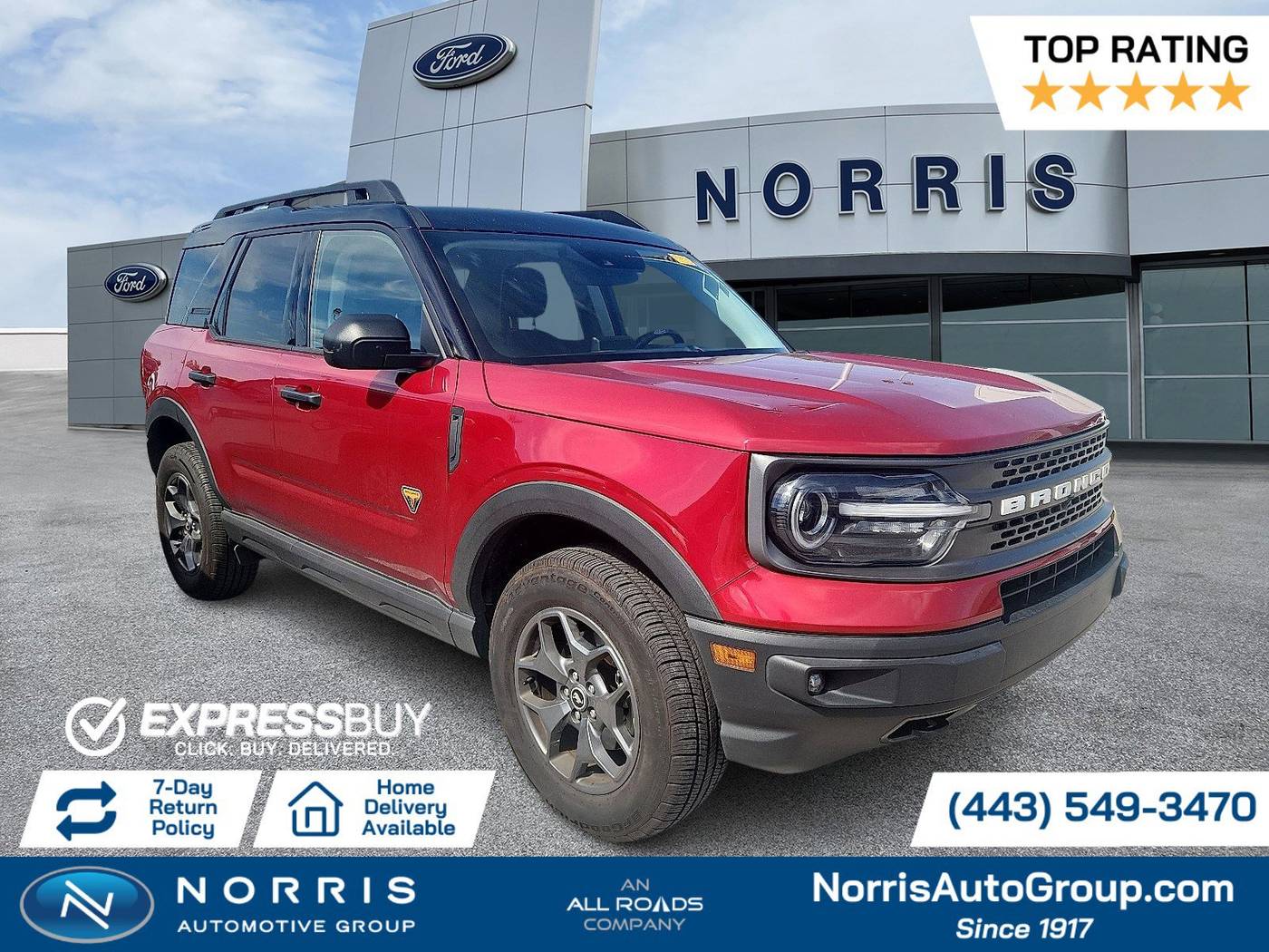 2021 Ford Bronco Sport Badlands — SUV — 64,207 mi — Dundalk, MD