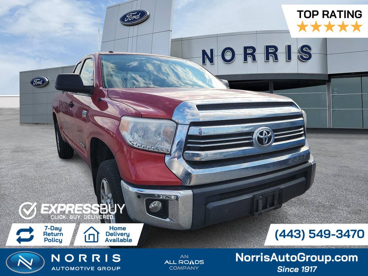 2016 Toyota Tundra SR — Pickup Truck — 221,307 mi — Dundalk, MD
