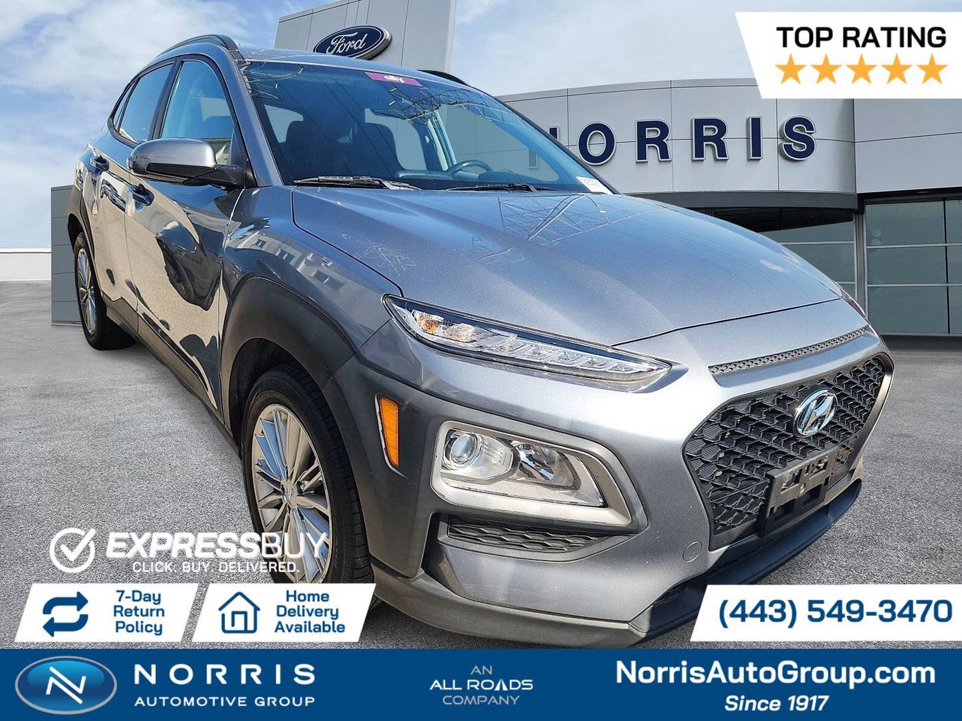 2021 Hyundai Kona SEL — SUV — 49,058 mi — Dundalk, MD