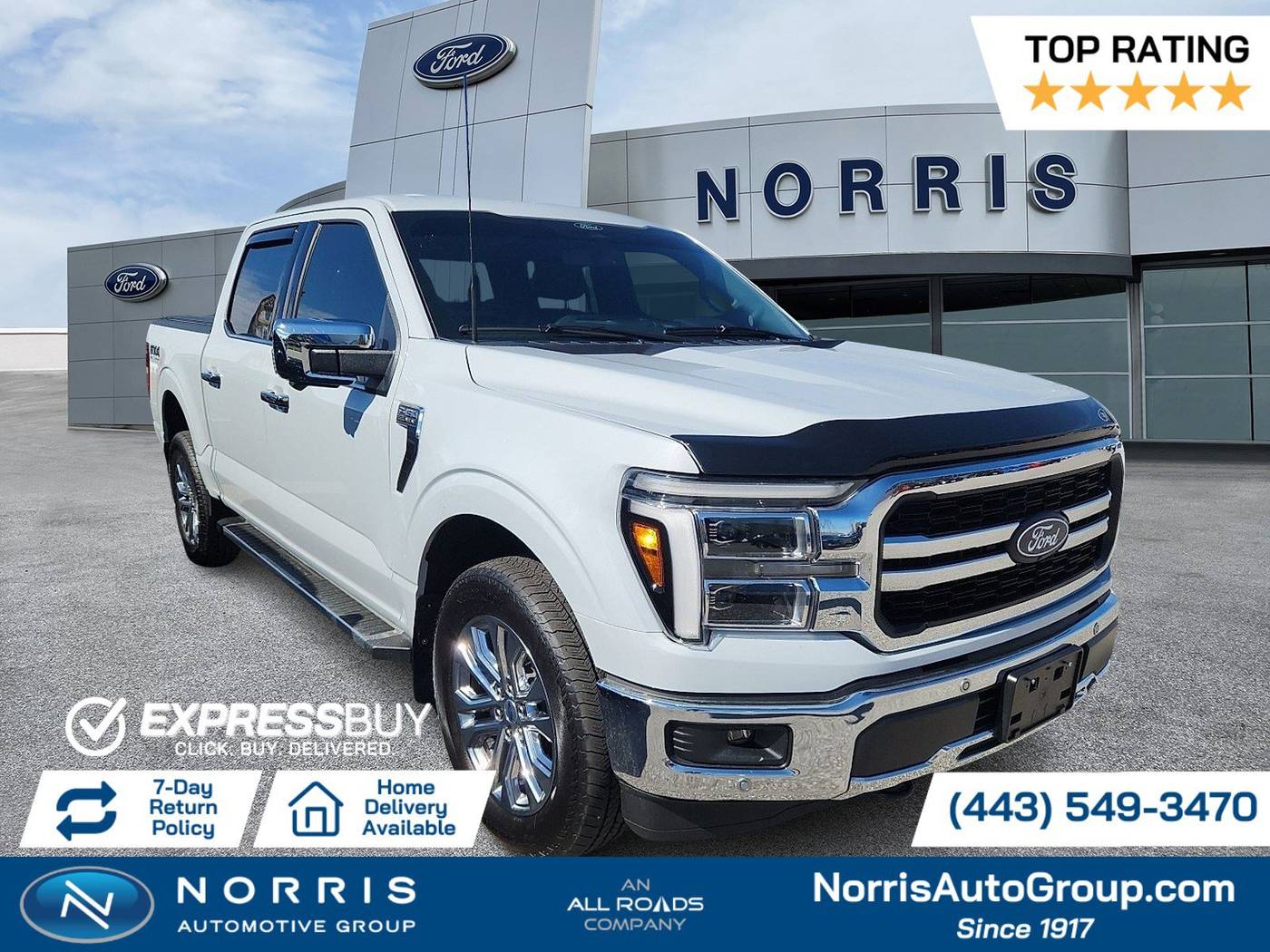 2025 Ford F-150 LARIAT — Pickup Truck — 7,817 mi — Dundalk, MD
