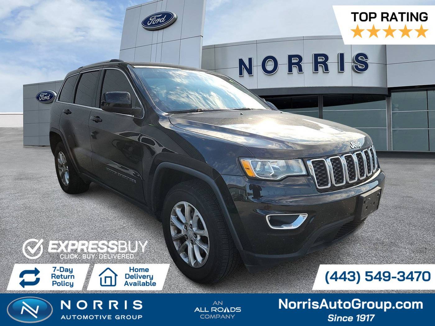 2021 Jeep Grand Cherokee WK Laredo X — SUV — 62,375 mi — Dundalk, MD