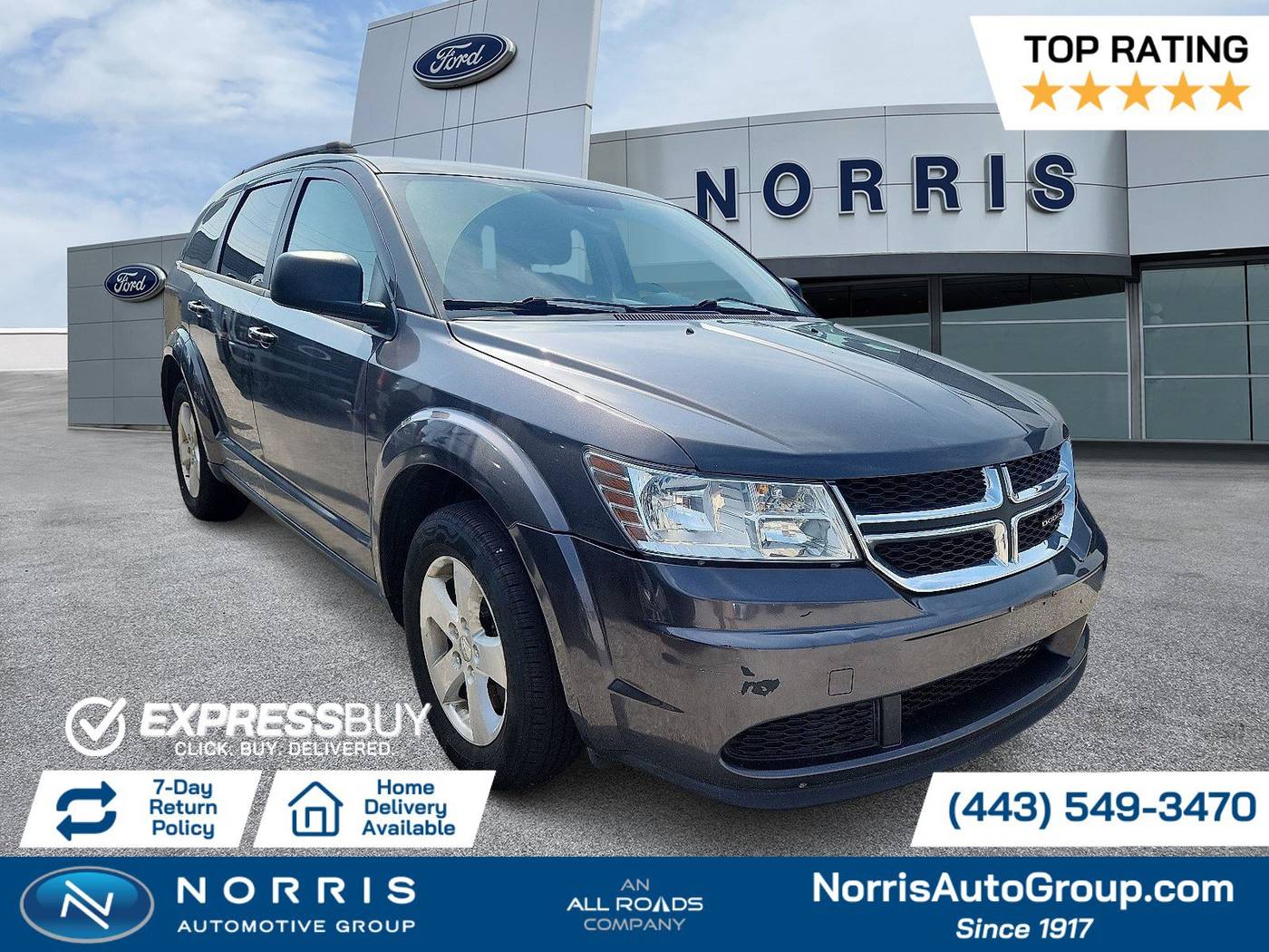 2017 Dodge Journey SE — SUV — 133,190 mi — Dundalk, MD