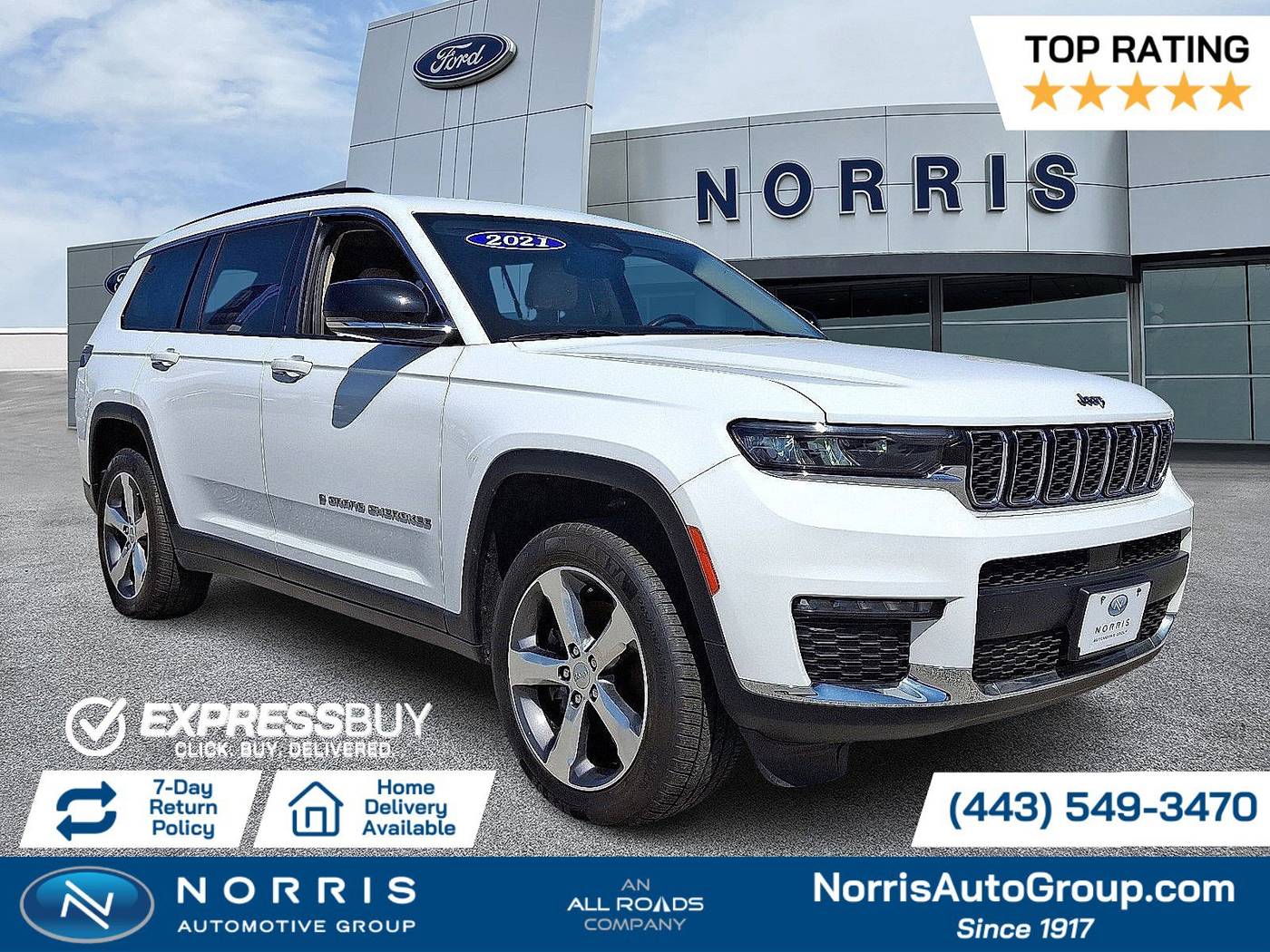 2021 Jeep Grand Cherokee Limited — SUV — 49,525 mi — Dundalk, MD