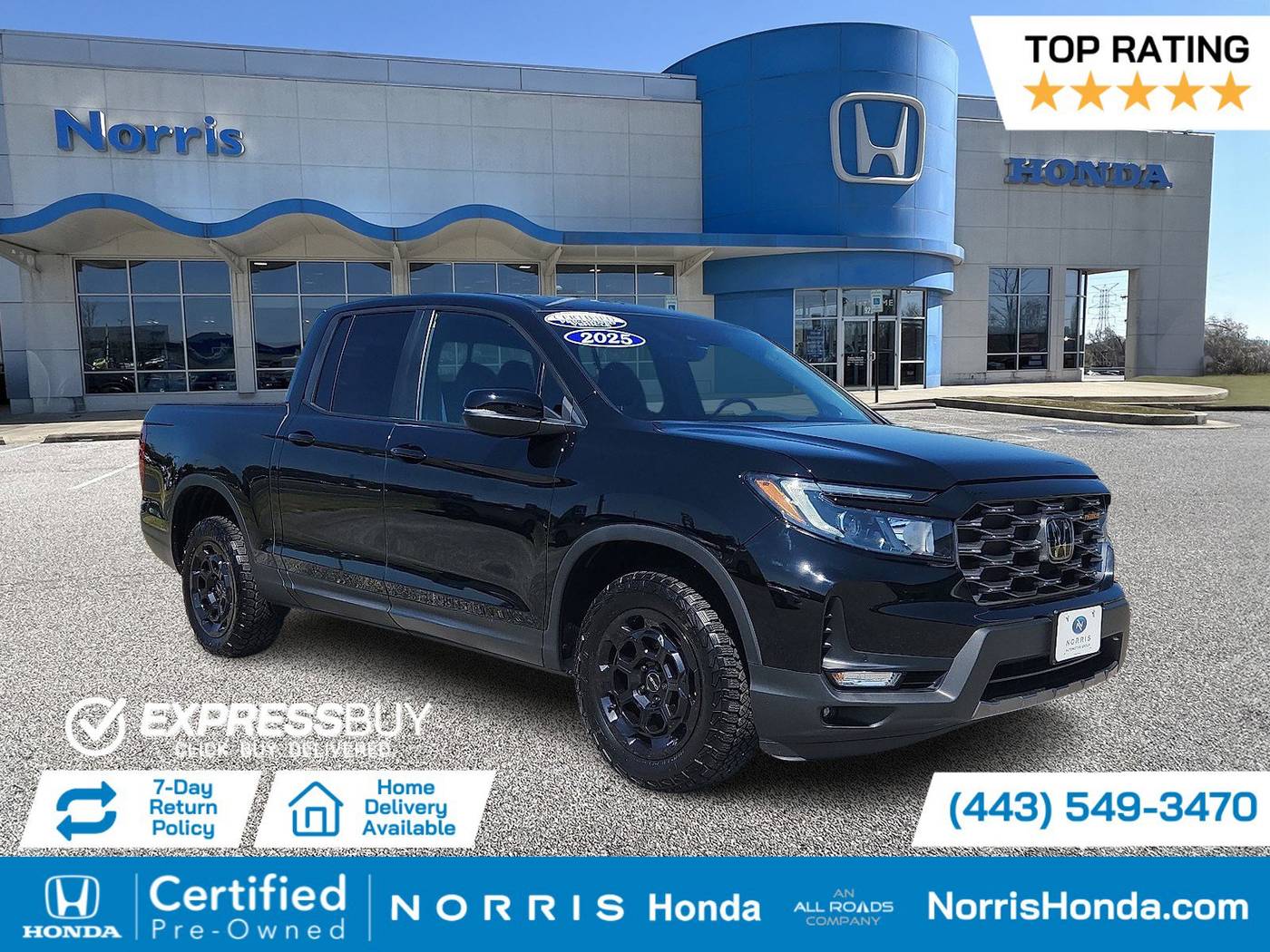 2025 Honda Ridgeline TrailSport+ — Pickup Truck — 5,854 mi — Dundalk, MD
