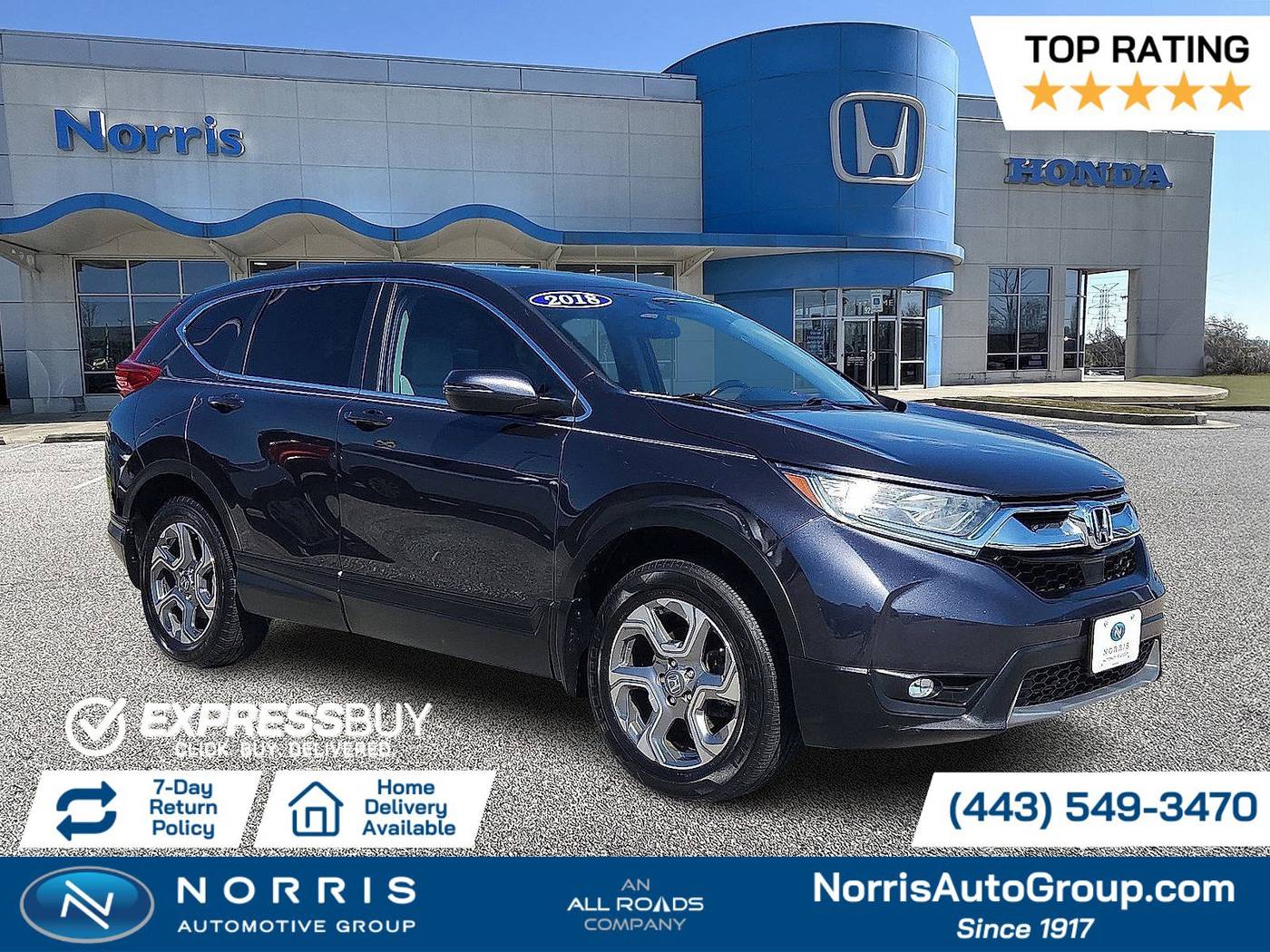 2018 Honda CR-V EX-L — SUV — 84,515 mi — Dundalk, MD