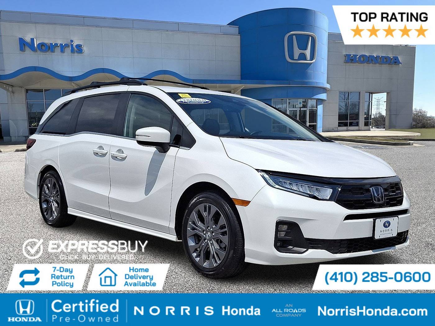 2025 Honda Odyssey Touring — Minivan — 5,539 mi — Dundalk, MD