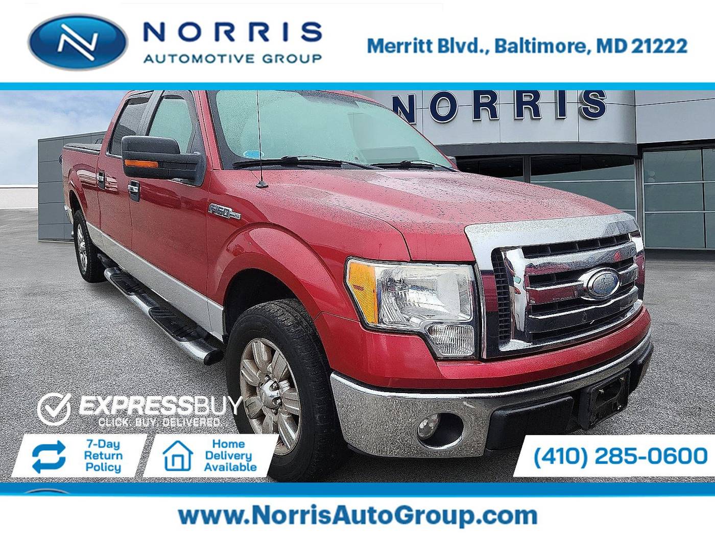 2009 Ford F-150 XL — Pickup Truck — 80,848 mi — Dundalk, MD