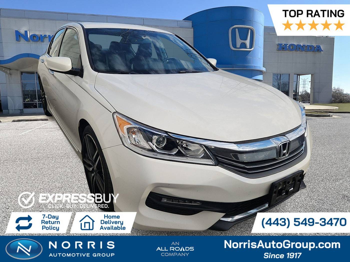 2016 Honda Accord Sport — Sedan — 132,073 mi — Dundalk, MD