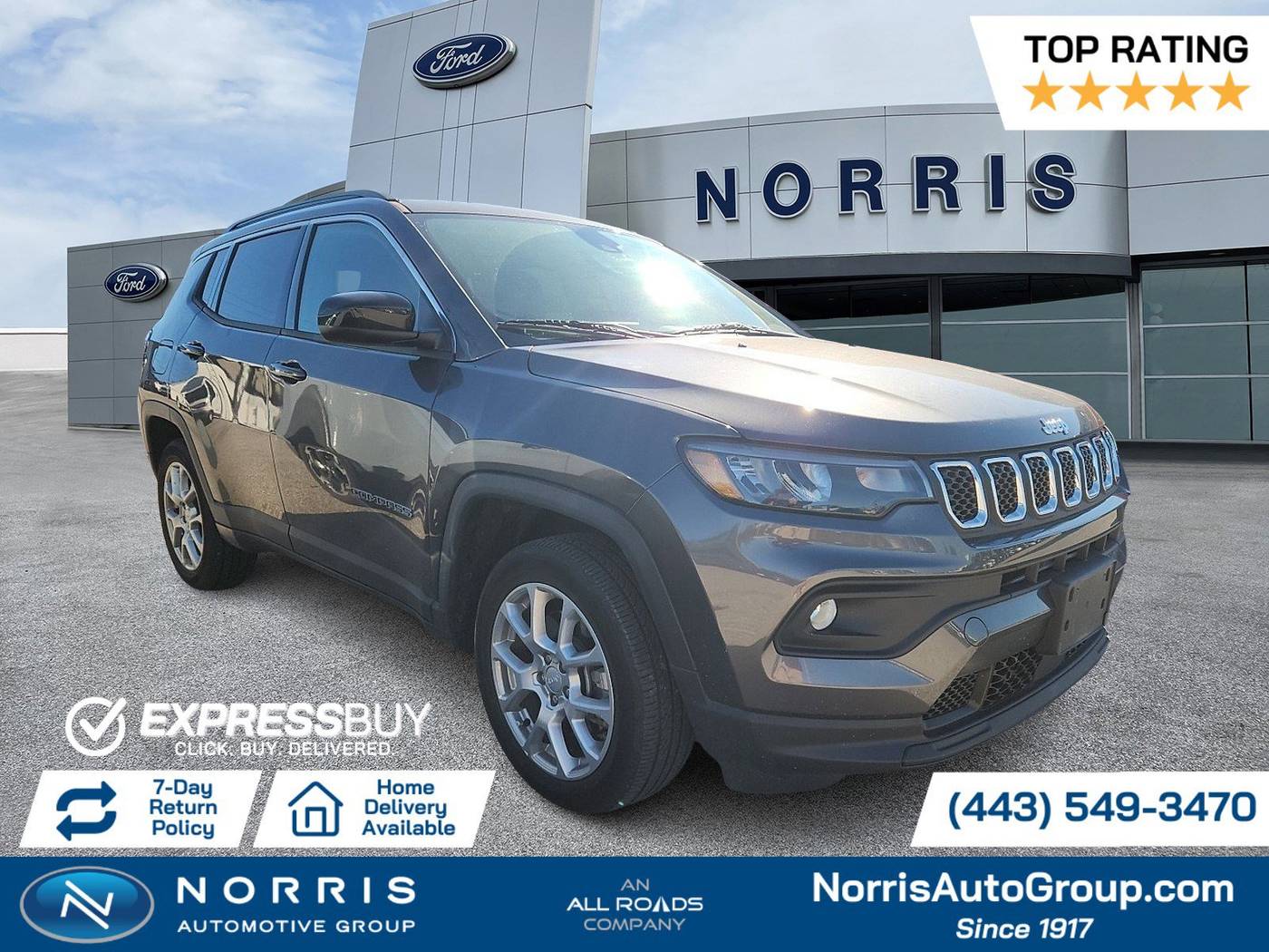 2023 Jeep Compass Latitude Lux — SUV — 12,172 mi — Dundalk, MD