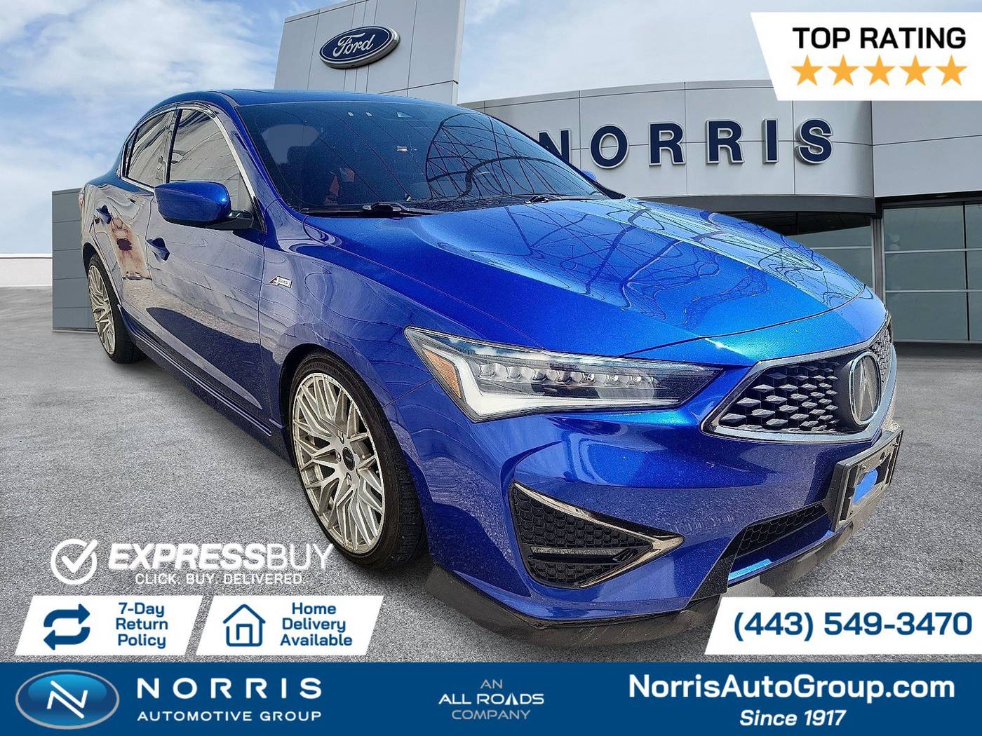 2019 Acura ILX Technology/A-Spec Package — Sedan — 79,089 mi — Dundalk, MD