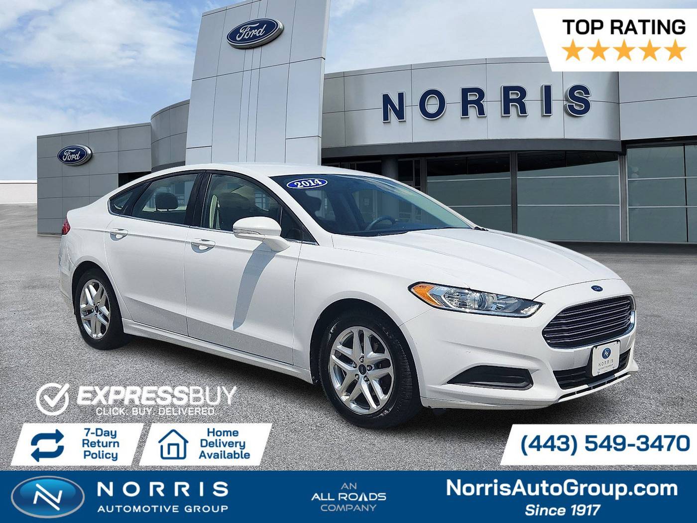 2014 Ford Fusion SE — Sedan — 178,123 mi — Dundalk, MD