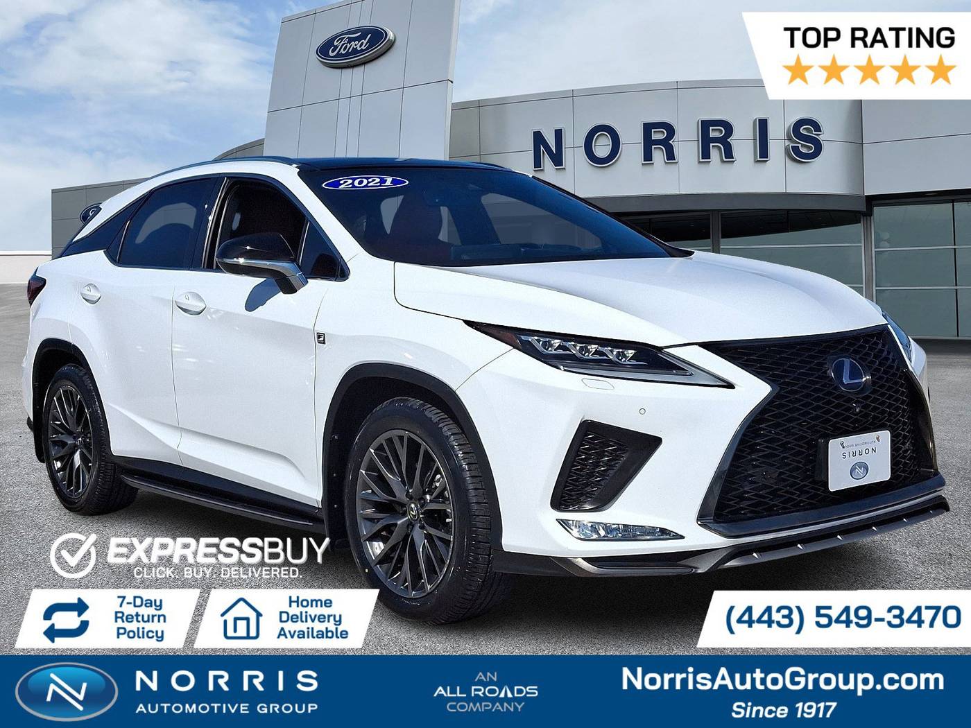 2021 Lexus RX RX 450h F Sport — SUV — 78,698 mi — Dundalk, MD