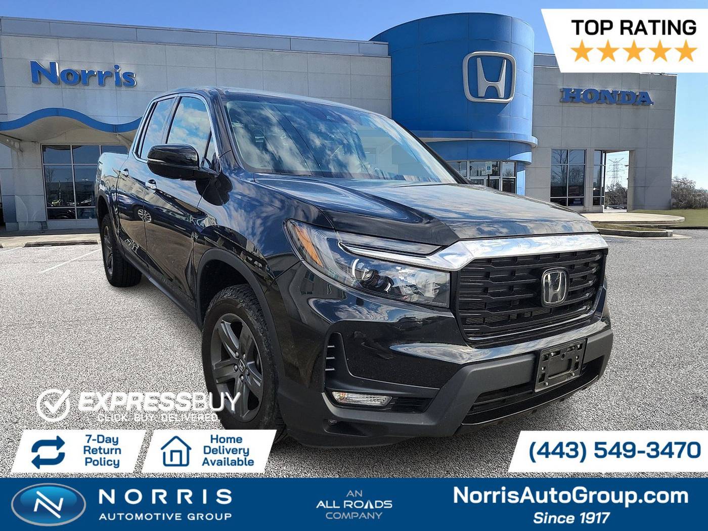 2023 Honda Ridgeline RTL-E — Pickup Truck — 14,115 mi — Dundalk, MD