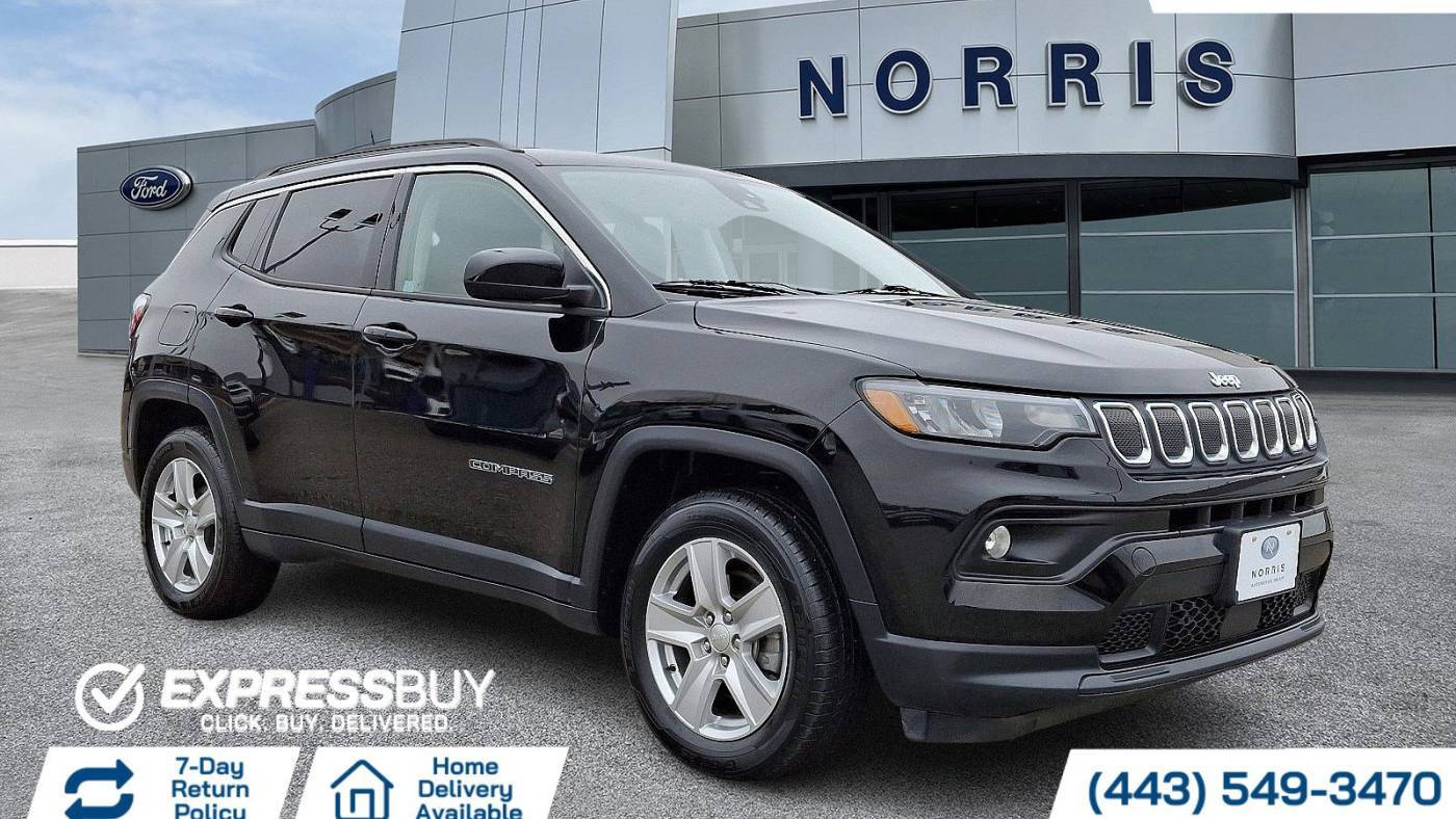 2022 Jeep Compass Latitude — SUV — 34,413 mi — Dundalk, MD